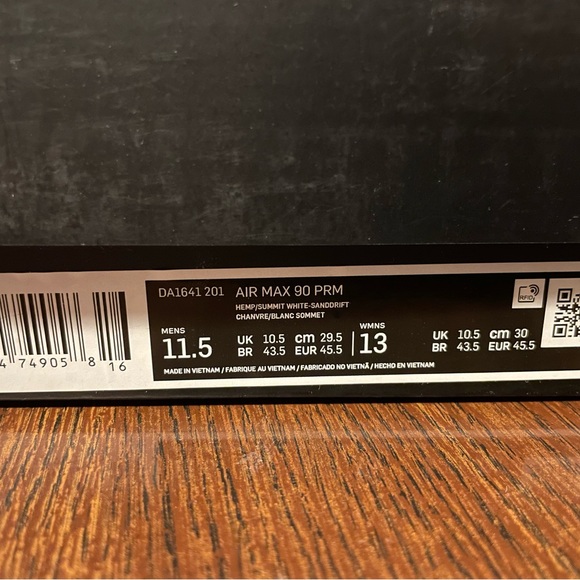 Nike Air Max 90 Premium - Hemp Sanddrift - Picture 3 of 7